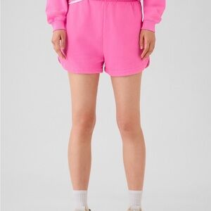 GAP Pink VintageSoft Dolphin Sweat Shorts Relaxed Fit Athletic Shorts XS Petite